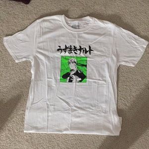 Naruto White Graphic Tee [NWOT]